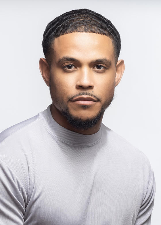 modern studio headshot